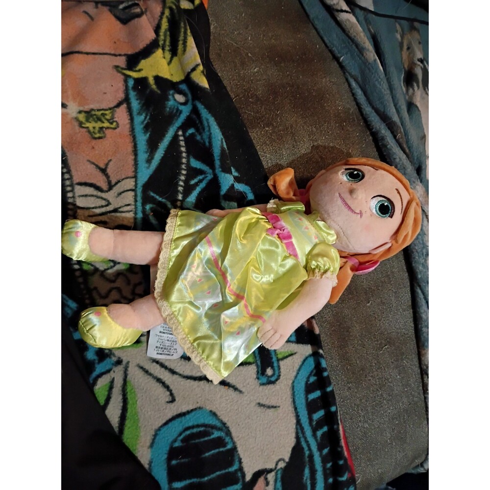 Disney Anna stuffed doll-btb